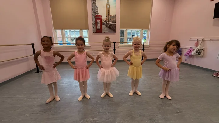 Young dancers in Drury Lane, our London-inspired studio.